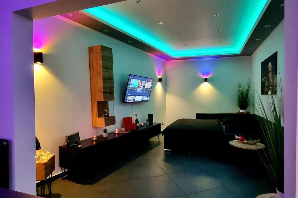 Luxus Loft Whirlpool Designer Kueche Bad Apartment Herdecke Exterior photo